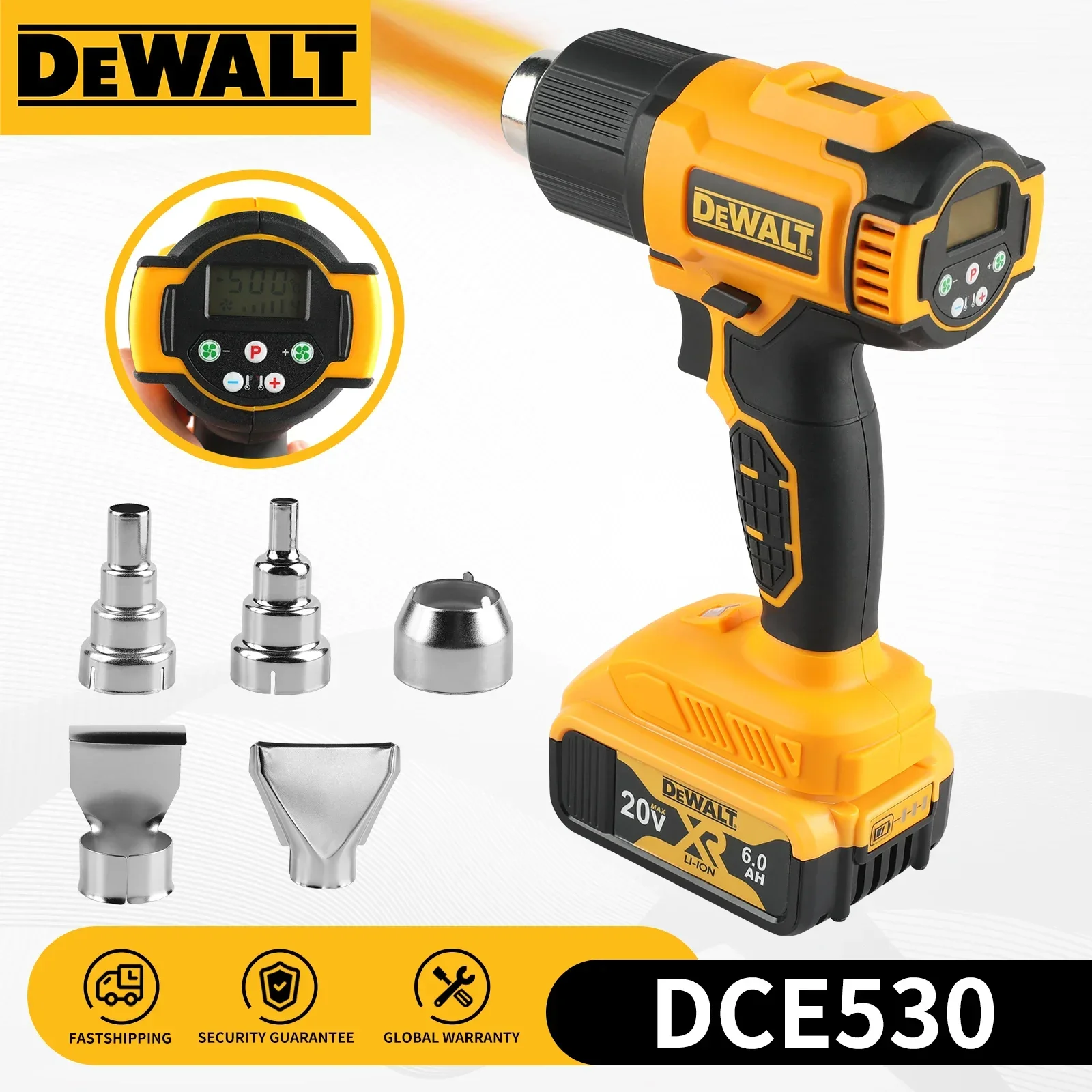 Heat Gun Small - DeWALT DCE530 – akumulatorowa opalarka 20