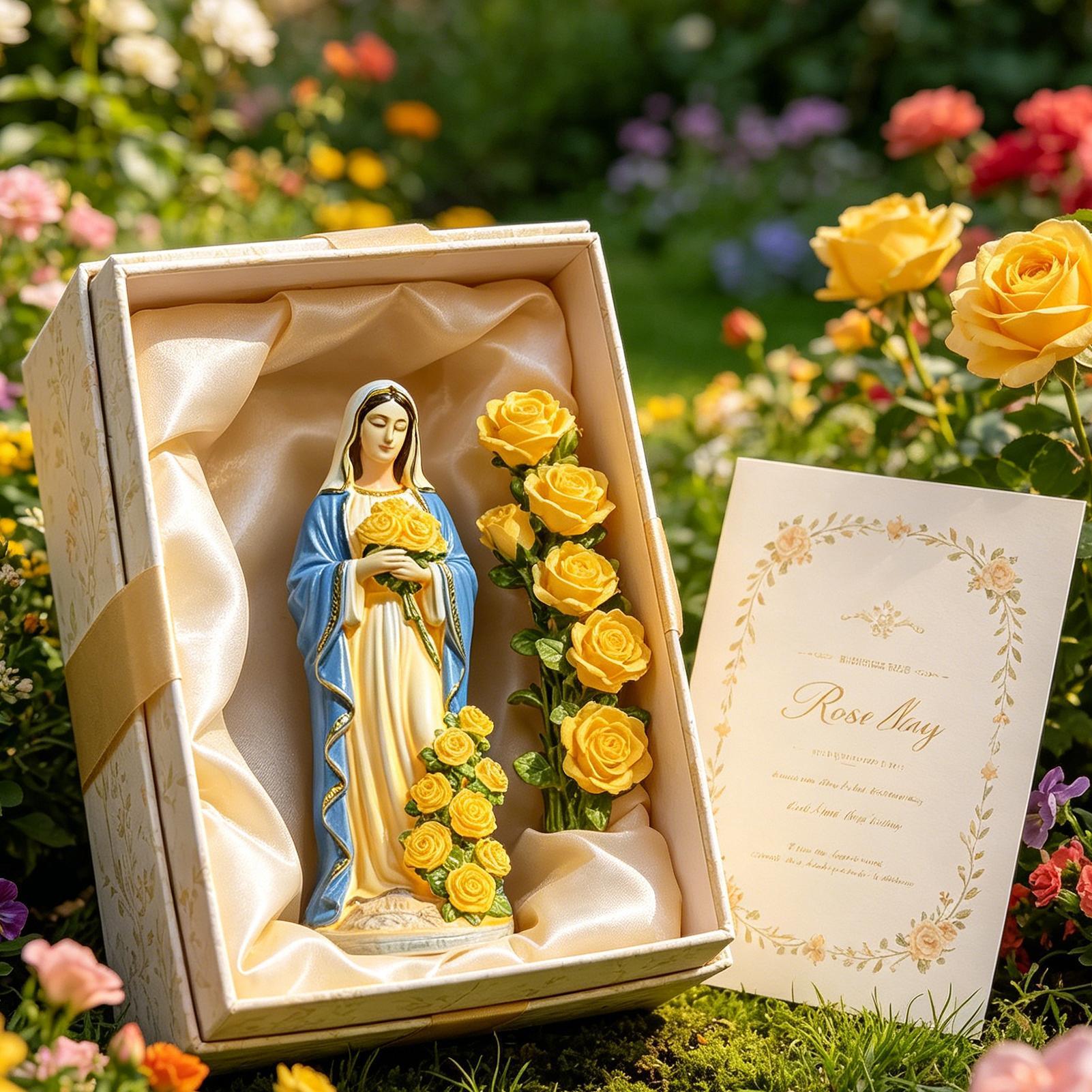 Statua Matki Boskiej zasilana  – Crafting Resin recenzja i cena