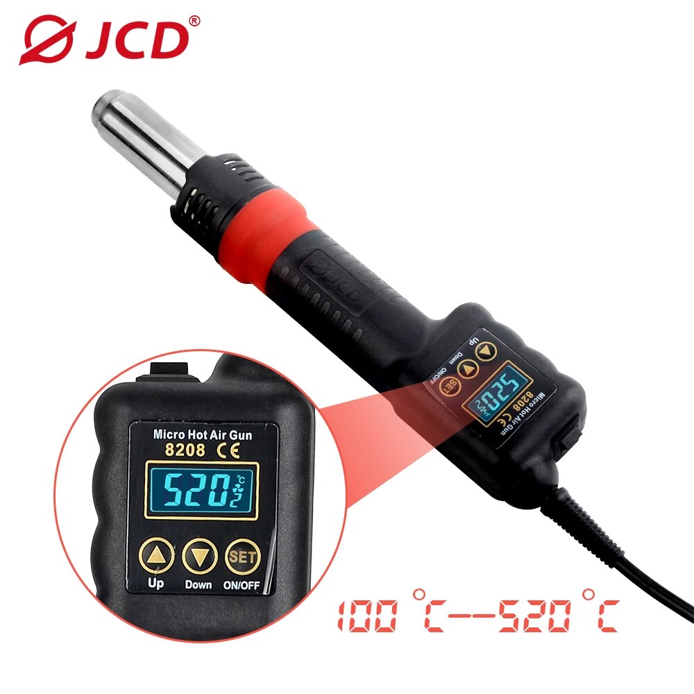 JCD Micro Hot Air Gun 8208 750 – Heat Gun Small recenzja i cena